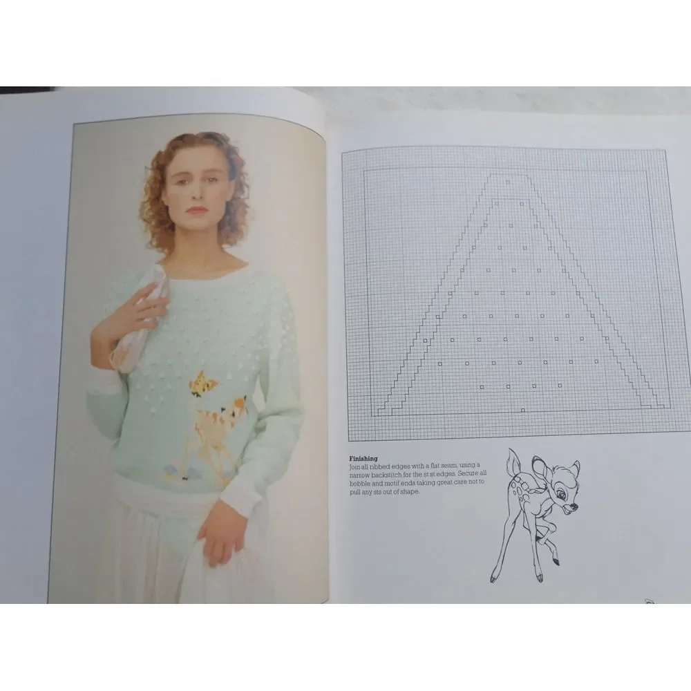 The Disney Book of Knitting‎ by Debby Robinson and Melinda Coss (1987 HC DJ)